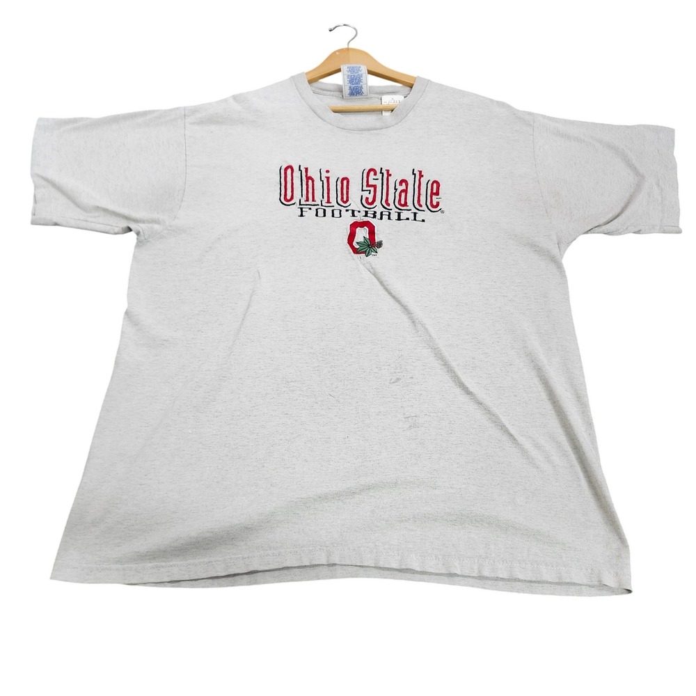 OHIO STATE MENS XL GRAY NCAA FOOTBALL PRO PLAYER EUC